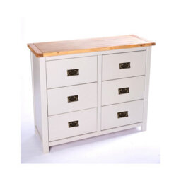 Cabinet Bits Argenta 6 Drawer Chest Of Drawers Bras Drop Handle - thumbnail 3