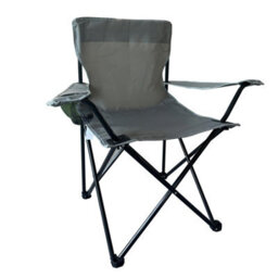 OHS Outdoor Camping Chair Folding Portable Picnic Garden Seat, Charcoal - Adults - thumbnail 4