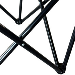 OHS Outdoor Camping Chair Folding Portable Picnic Garden Seat, Charcoal - Adults - thumbnail 5