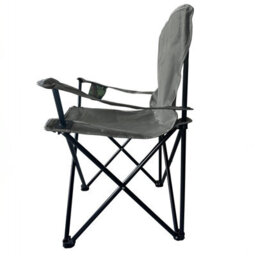 OHS Outdoor Camping Chair Folding Portable Picnic Garden Seat, Charcoal - Adults - thumbnail 2