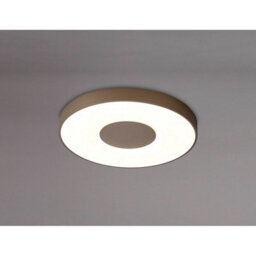Luminosa Lighting Luminosa Coin Round Ceiling 80W Led With Remote Control 2700K-5000K, 3900Lm, Sand Brown, 3Yrs Warranty - thumbnail 2