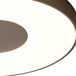 Luminosa Lighting Luminosa Coin Round Ceiling 80W Led With Remote Control 2700K-5000K, 3900Lm, Sand Brown, 3Yrs Warranty - thumbnail 4