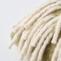 Allure Bath Fashions Ombre Faux Mohair Throw - Soft Fringed Blanket 130 X 170Cm - Green - thumbnail 4
