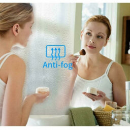 Ener-J Led Bathroom Mirror 800X600mm With Bluetooth Speaker, Anti-Fog Demister, Dimmable Touch Control & Ip44 Waterproof - thumbnail 5