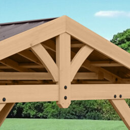 5.8Ft X 8Ft Meridian Grilling Pavilion - thumbnail 3