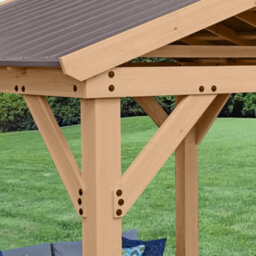 5.8Ft X 8Ft Meridian Grilling Pavilion - thumbnail 2