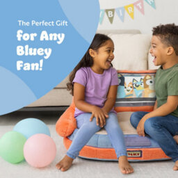 Bluey Car Sofa, Kids Plush Armchair Seat Family Car Design, Soft & Comfy - thumbnail 3