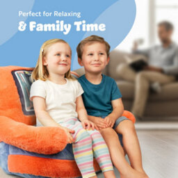 Bluey Car Sofa, Kids Plush Armchair Seat Family Car Design, Soft & Comfy - thumbnail 7