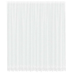 Berkfield Modern Curtains With Curtains Floral White 400 X 300 Cm Polyester