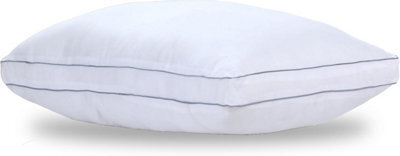 Nod Off 100% Egyptian Cotton Bed Pillow Extra Filling For The Best Sleep Hypoallergenic Dust Mite Resistant Hotel Pillows - Pack Of 1 - image 1
