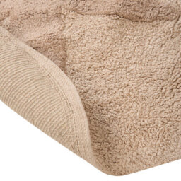 Beliani Kids Rug Iringal  Light Beige 120 Cm Cotton - thumbnail 6