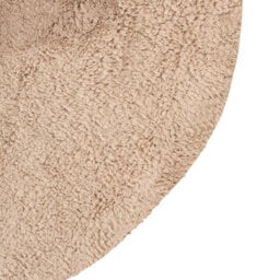Beliani Kids Rug Iringal  Light Beige 120 Cm Cotton - thumbnail 5