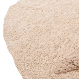 Beliani Kids Rug Iringal  Light Beige 120 Cm Cotton - thumbnail 4