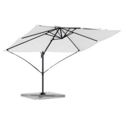 Berkfield Cantilever Roma Parasol Sand 352X251X260 Cm Aluminium - thumbnail 3