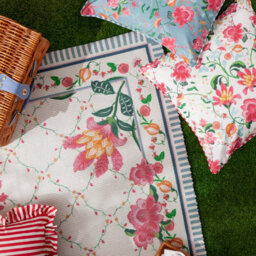 Wylder Claudia Floral Outdoor Cushion, Red, 45 X 45Cm - thumbnail 6
