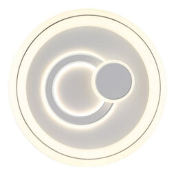 Luminosa Lighting Luminosa Ruiz Integrated Led Semi Flush Ceiling Light White Matt 2X Led 2700-6000K - thumbnail 3