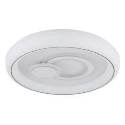 Luminosa Lighting Luminosa Ruiz Integrated Led Semi Flush Ceiling Light White Matt 2X Led 2700-6000K - thumbnail 2