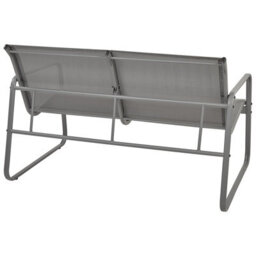 Wyld And Coco Brandlux Grey Industrial 4-Seater Garden Sofa Set With Tempered Glass Table - thumbnail 9