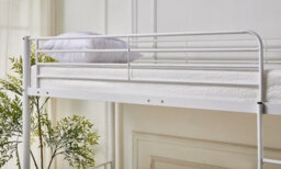 Newby Industrial Metal Bunk Bed White - thumbnail 6