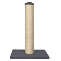 Skylos Tall Cat Scratching Post Natural Sisal Pole Heavy Duty Base Toy - thumbnail 3