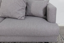 Sofia Sofa , Black / Grey Fabric - thumbnail 5