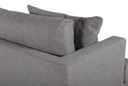 Sofia Sofa , Black / Grey Fabric - thumbnail 7