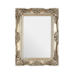 Orsina Ornate Metallic Foliage Wall Mirror,neoclassical Rectangular Wall Mirror,champagne Gold Antique Mirror