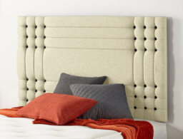 Somnior Beds Somnior Flexby Linen Beige Divan Bed Base With 2 Drawers And Headboard - Single - thumbnail 2