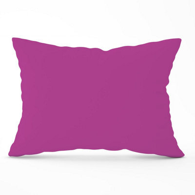 Warren Reed Designer Fuchsia Plum Cushions 33Cm X 48Cm