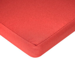 Beliani Set Of 8 Garden Chair Cushions Sassari Premium 46 X 46 Cm Red - thumbnail 7