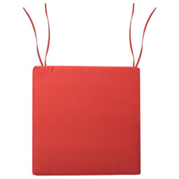 Beliani Set Of 8 Garden Chair Cushions Sassari Premium 46 X 46 Cm Red - thumbnail 6