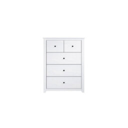 Wyld Haus Tralee White-Washed Pine 3+2 Drawer Chest 1200 X 900 X 390 mm - thumbnail 2