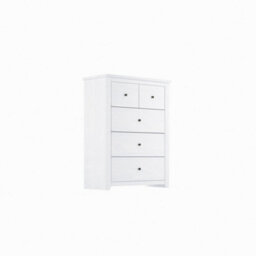 Wyld Haus Tralee White-Washed Pine 3+2 Drawer Chest 1200 X 900 X 390 mm - thumbnail 3