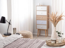 Beliani 5 Drawer Chest Foley Multicolour - thumbnail 2