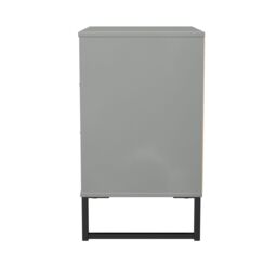 Ancona Matt Dusk Grey No Effect 3 Drawer Chest (H)678mm (W)575mm (D)395mm - thumbnail 6