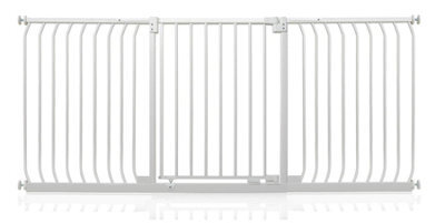 Safetots Elite Pressure Safety Gate, 197Cm - 206Cm, Matt White, Pressure Fit Stair Gate - image 1