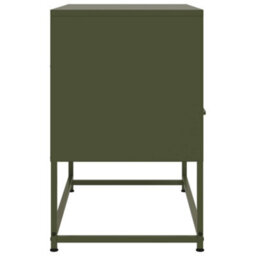 Berkfield Tv Cabinet Olive Green 68X39X60.5 Cm Steel - thumbnail 7