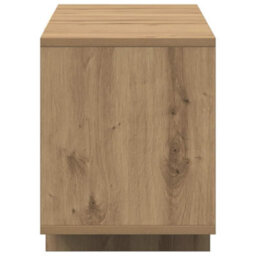 Berkfield Sturdy Tv Cabinet Artisan Oak 120X30X40.5 Cm Engineered Wood - thumbnail 6