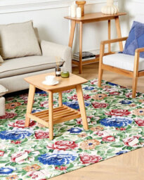 Beliani Rug Farwan Multicolour 200 X 300 Cm Cotton - thumbnail 2