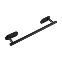 Living And Home Bathroom Hardware 5-Piece Set: Square Stainless Steel Towel Bar, Towel Rack, And Toilet Paper Holder. - thumbnail 2