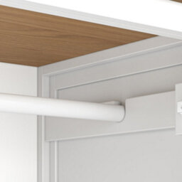 Farro White 4 Door Wardrobe With 2 Drawers - By Roseland Furniture - thumbnail 6