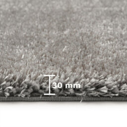 Ruglenza Home -  Isola Shaggy Rug - 30 mm - Dark Grey - 120 X 170 Cm - thumbnail 5
