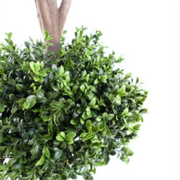 Leaf Buxus Triple Ball Artificial Tree Uv Resistant Outdoor Topiary  120Cm Botanik - thumbnail 3