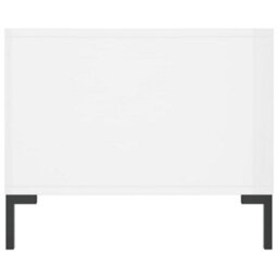 Berkfield Durable Coffee Table High Gloss White 90X50X40 Cm Engineered Wood - thumbnail 7