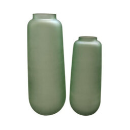 Vanity Living 40Cm Mint Green Glass Vase, Tall Decorative Vase For Living Room - thumbnail 4