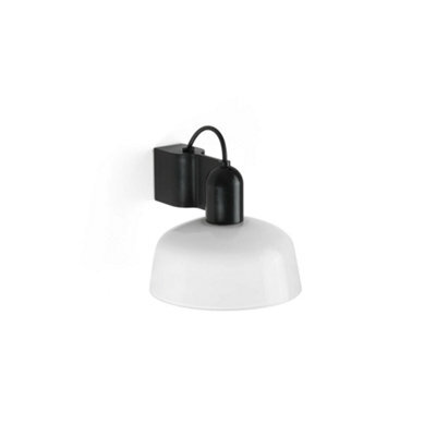 Luminosa Lighting Luminosa Tatawin White Dome Wall Lamp - image 1