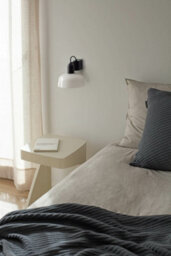 Luminosa Lighting Luminosa Tatawin White Dome Wall Lamp - thumbnail 2