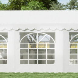 Outsunny 6M Garden Gazebo Portable Carport Shelter W/ Removable Sidewalls&doors - thumbnail 9