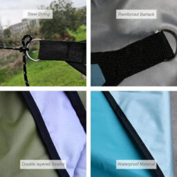 Grey 3X3X3M Triangular Shade Sail 98% Uv Protection Waterproof - thumbnail 4