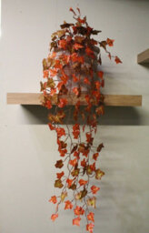 Best Artificial 100Cm Two Tone Autumn English Trailing Ivy Halloween Garland - Ti15 - thumbnail 4